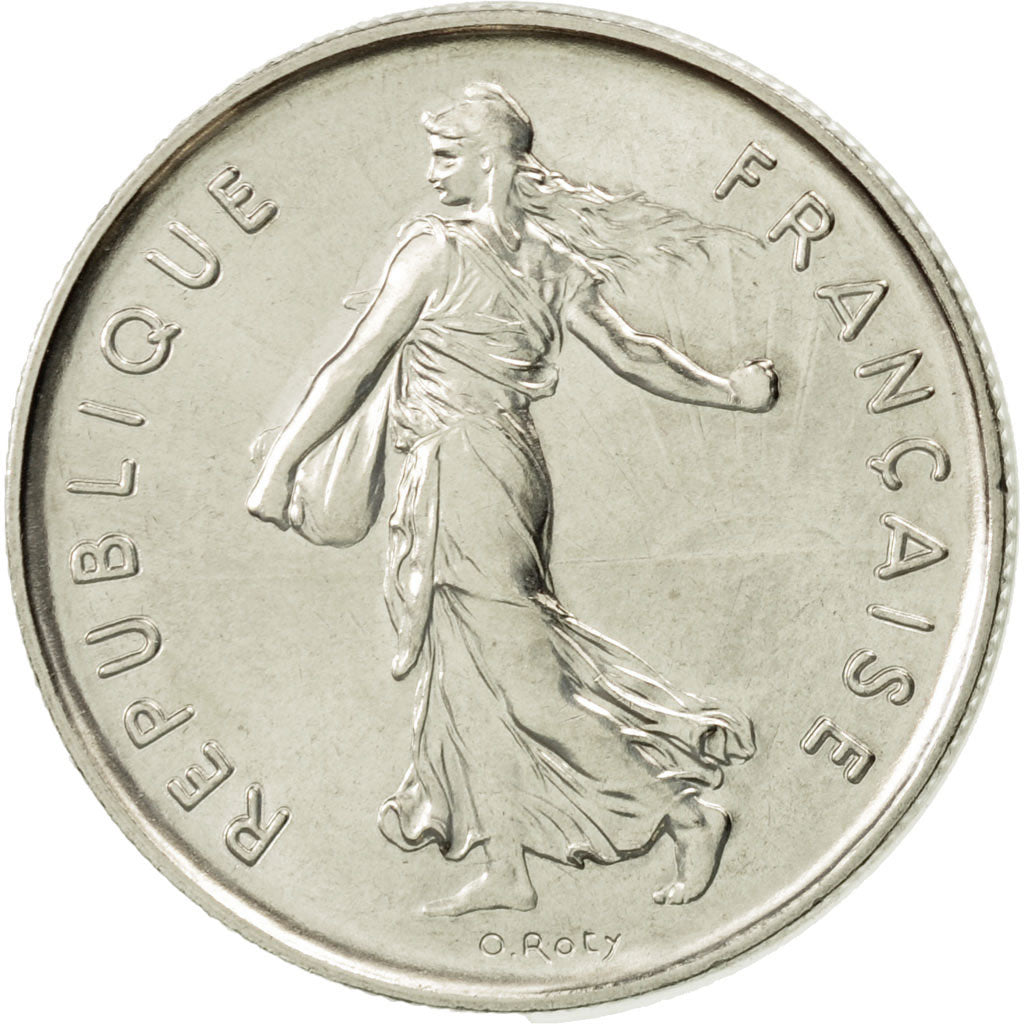 France, Semeuse, 5 Francs, 1981, Paris, FDC,Copper-Nickel,KM 926a.1,Gad 771