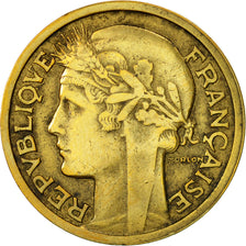 Moneta, Francja, Morlon, 2 Francs, 1934, Paris, EF(40-45), Aluminium-Brąz