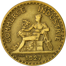 Coin, France, Chambre de commerce, 2 Francs, 1927, Paris, EF(40-45)
