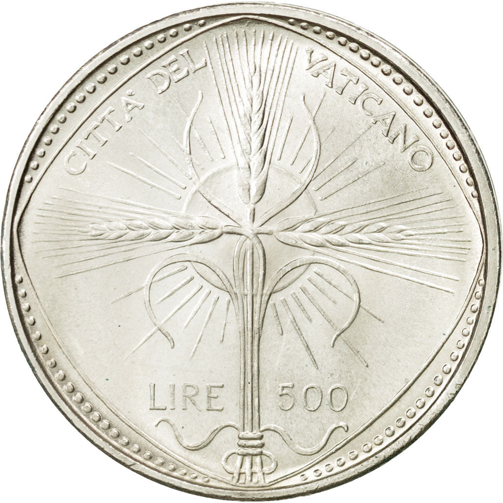 Monnaie, Cité du Vatican, Paul VI, 500 Lire, 1968, SUP+, Argent, KM:107