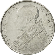 Münze, Vatikanstadt, Pius XII, 100 Lire, 1956, VZ, Stainless Steel, KM:55