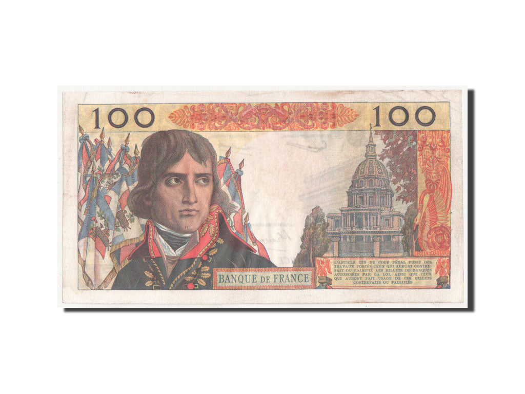 Billet, France, 100 Nouveaux Francs, 100 NF 1959-1964 ''Bonaparte'', 1960, SUP