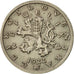 Moneda, Checoslovaquia, 50 Haleru, 1922, MBC+, Cobre - níquel, KM:2
