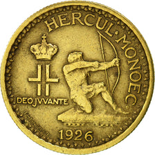 Monaco, Louis II, 50 Centimes, 1926, Poissy, SS, Aluminum-Bronze, KM:113