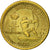 Moneta, Monaco, Louis II, 50 Centimes, 1924, Poissy, AU(55-58), Aluminium-Brąz