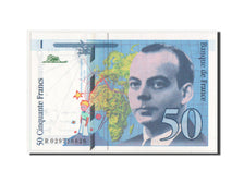 France, 50 Francs, 50 F 1992-1999 ''St Exupéry'', 1996, KM #157Ac, UNC(65-70), R