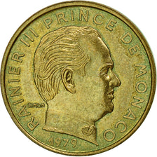Monaco, Rainier III, 5 Centimes, 1979, AU(55-58), Aluminum-Bronze, KM:156