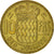 Moneda, Mónaco, Rainier III, 10 Francs, 1951, MBC+, Aluminio - bronce, KM:130