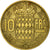 Coin, Monaco, Rainier III, 10 Francs, 1950, EF(40-45), Aluminum-Bronze, KM:130