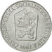 Moneda, Checoslovaquia, 5 Haleru, 1967, MBC+, Aluminio, KM:53