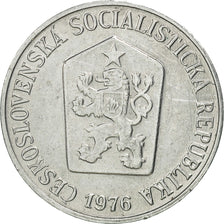 Czechoslovakia, 5 Haleru, 1976, AU(50-53), Aluminum, KM:53