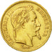 Coin, France, Napoleon III, Napoléon III, 20 Francs, 1865, Strasbourg