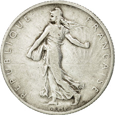 Monnaie, France, Semeuse, 2 Francs, 1909, Paris, TB+, Argent, KM:845.1