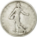 Coin, France, Semeuse, 2 Francs, 1909, Paris, VF(30-35), Silver, KM:845.1