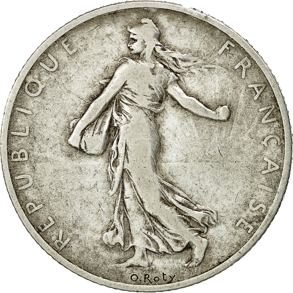 Monnaie, France, Semeuse, 2 Francs, 1909, Paris, TB, Argent, KM:845.1