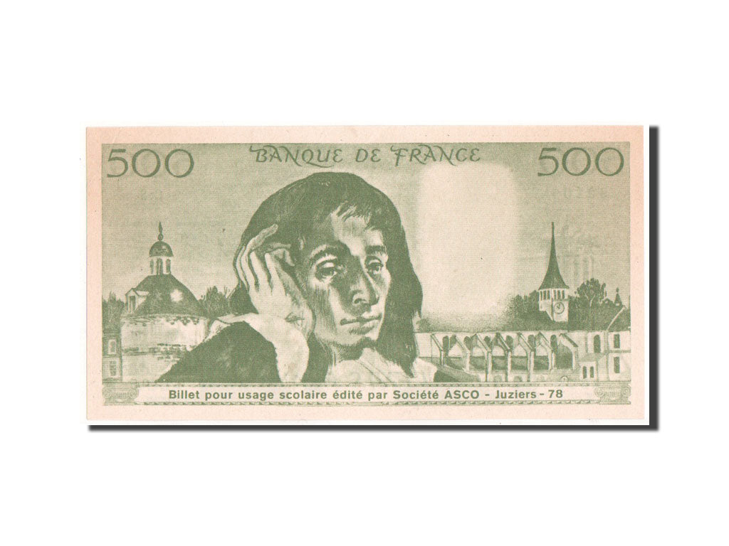 FRANCE, 500 Francs, 500 F 1968-1993 ''Pascal'', UNC(63), FRANCE, 500 Francs,...
