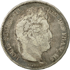 Coin, France, Louis-Philippe, 5 Francs, 1832, Paris, VF(20-25), Silver