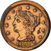 Coin, United States, Braided Hair Cent, Cent, 1851, U.S. Mint, Philadelphia
