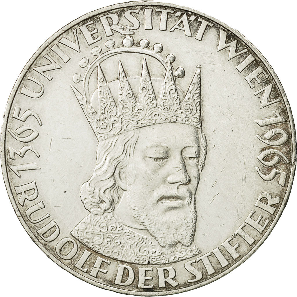 Coin, Austria, 50 Schilling, 1965, AU(50-53), Silver, KM:2898