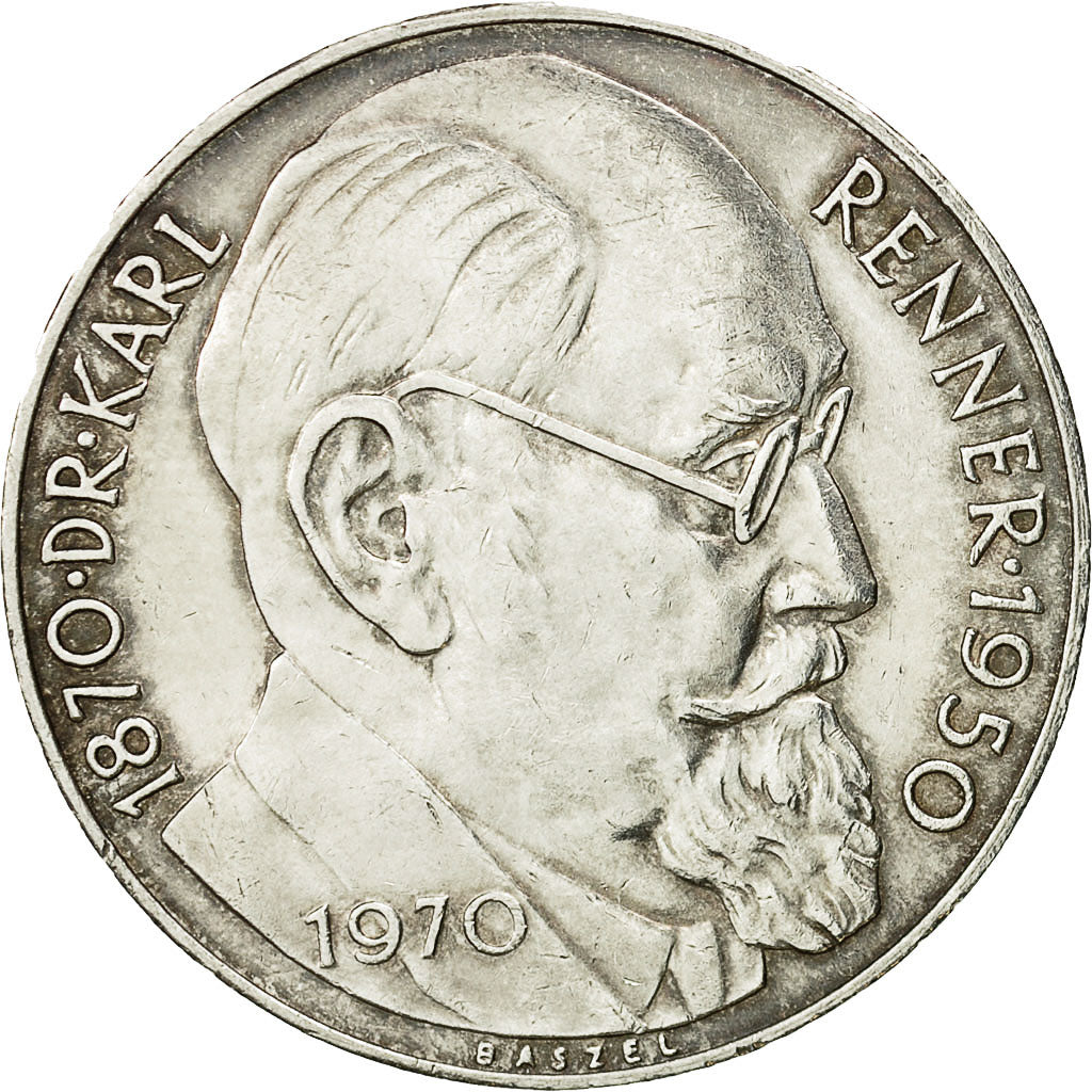Monnaie, Autriche, 50 Schilling, 1970, SUP, Argent, KM:2909