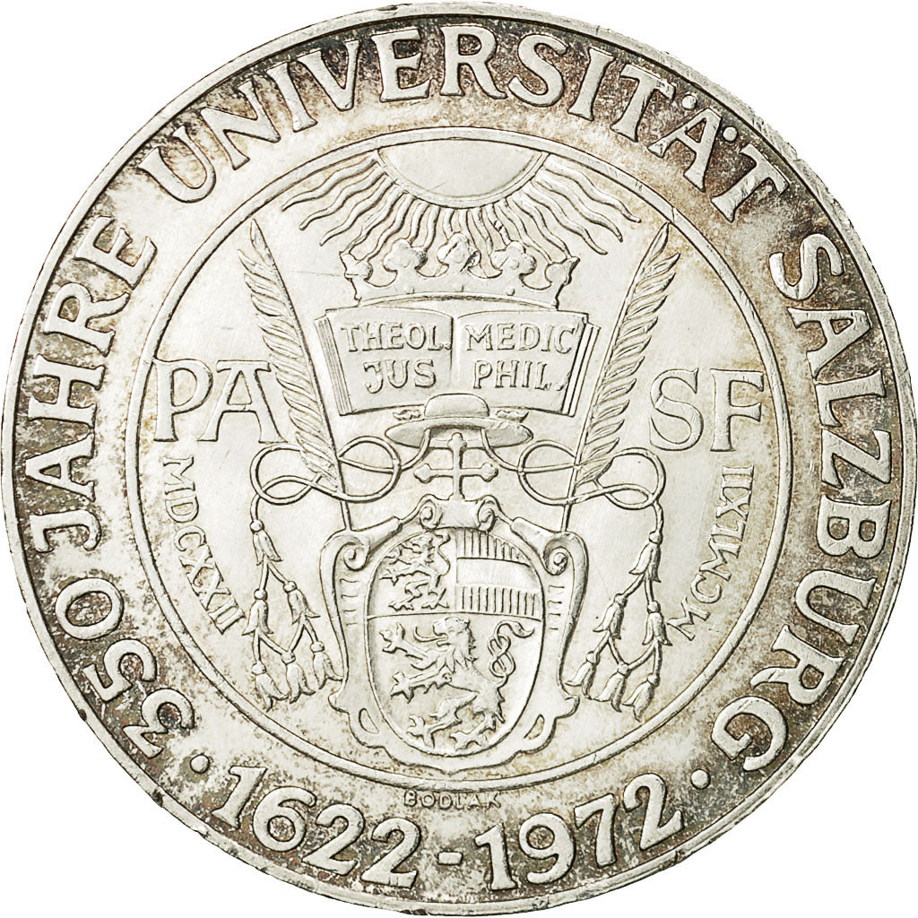 Münze, Österreich, 50 Schilling, 1972, VZ, Silber, KM:2913