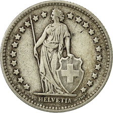 Schweiz, Franc, 1936, Bern, S+, Silber, KM:24