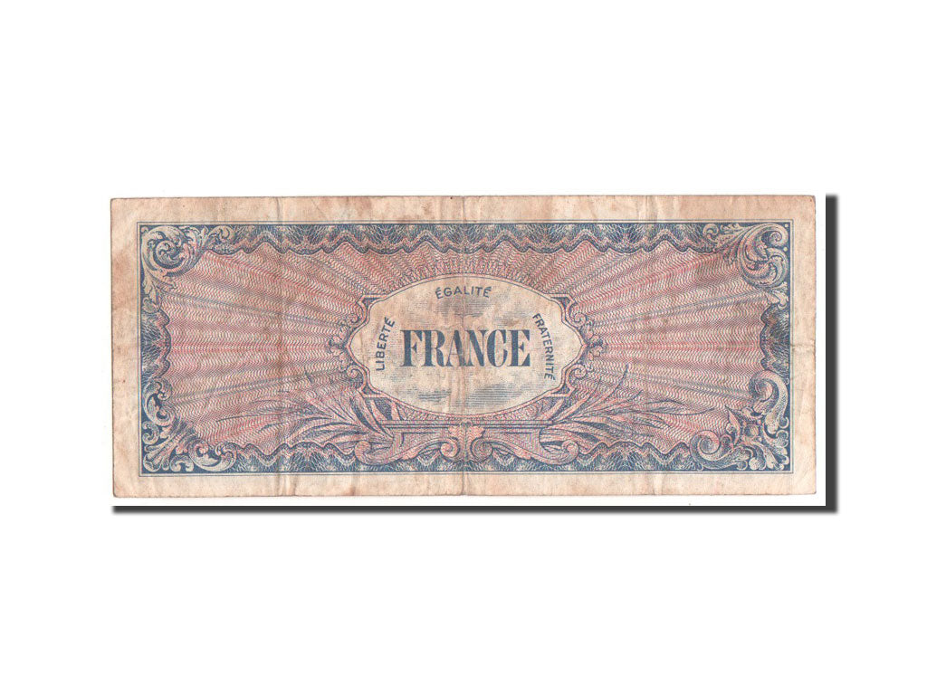 Francia, 50 Francs, 1944 Flag/France, 1944, KM:122b, MB, Fayette:VF24.2
