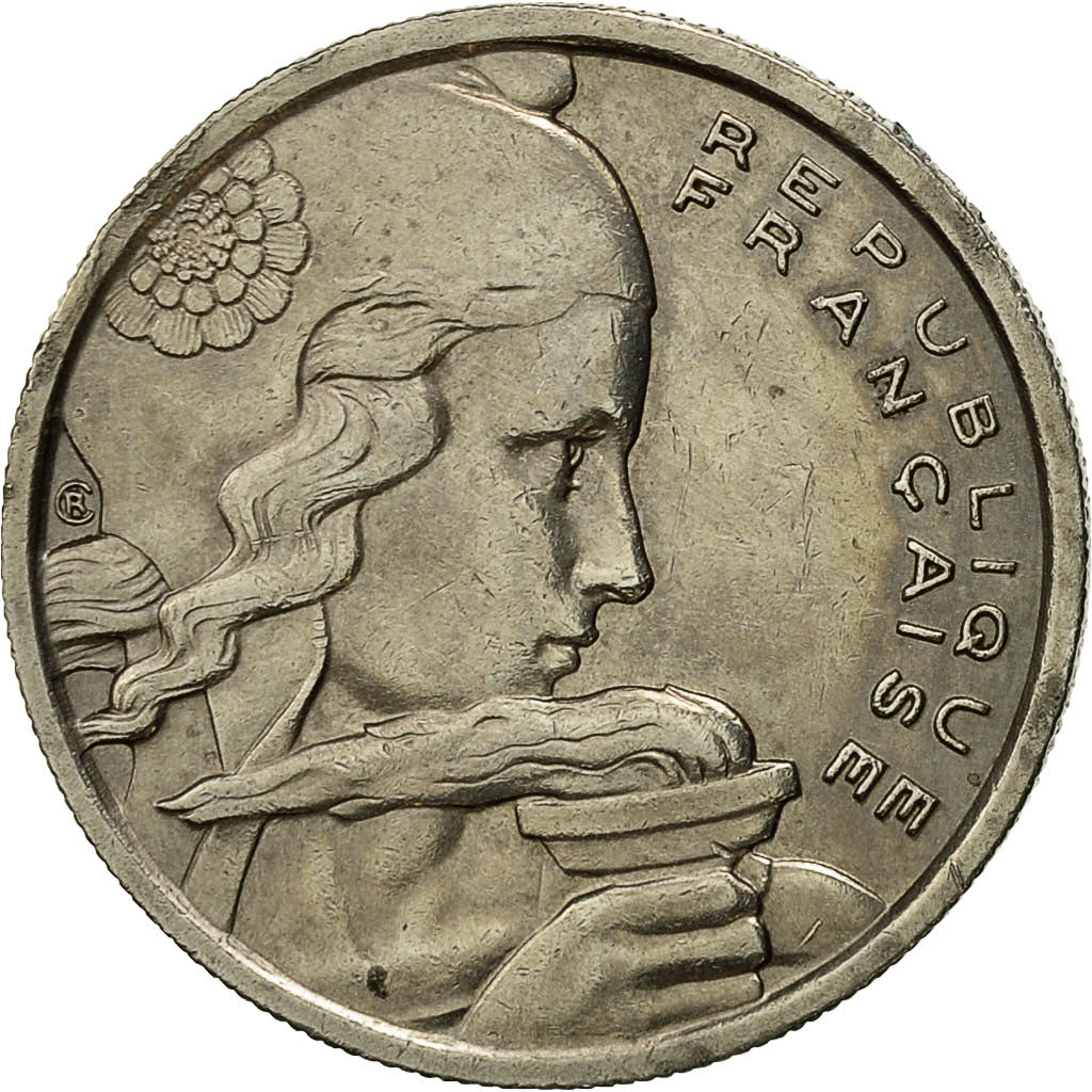 Coin, France, Cochet, 100 Francs, 1958, EF(40-45), Copper-nickel, KM:919.1