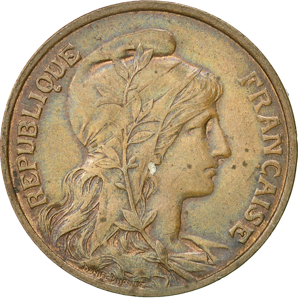 Coin, France, Dupuis, 10 Centimes, 1898, Paris, AU(55-58), Bronze, KM:843