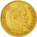 France, Napoleon III, 10 Francs, 1858, Paris, VF(20-25), Gold, KM 784.3