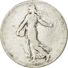 Francia, Semeuse, 2 Francs, 1898, Paris, BC, Plata, KM:845.1, Gadoury:532