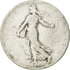 France, Semeuse, 2 Francs, 1898, Paris, F(12-15), Silver, KM:845.1, Gadoury:532