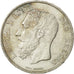 Belgium, Leopold II, 5 Francs, 5 Frank, 1873, AU(55-58), Silver, KM:24
