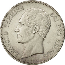Coin, Belgium, Leopold I, 5 Francs, 5 Frank, 1851, MS(60-62), Silver, KM:17