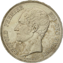 Coin, Belgium, Leopold I, 5 Francs, 5 Frank, 1851, MS(60-62), Silver, KM:17