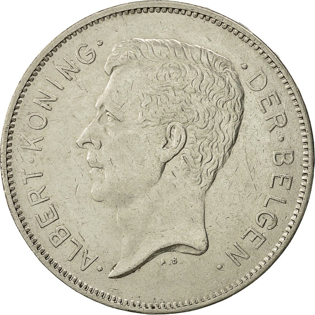 Monnaie, Belgique, 20 Francs, 20 Frank, 1932, TTB+, Nickel, KM:102