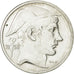 Belgium, 50 Francs, 50 Frank, 1954, AU(50-53), Silver, KM:136.1