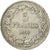 Münze, Belgien, Leopold I, 5 Francs, 5 Frank, 1849, SS, Silber, KM:3.2