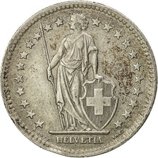 Coin, Switzerland, 2 Francs, 1944, Bern, EF(40-45), Silver, KM:21