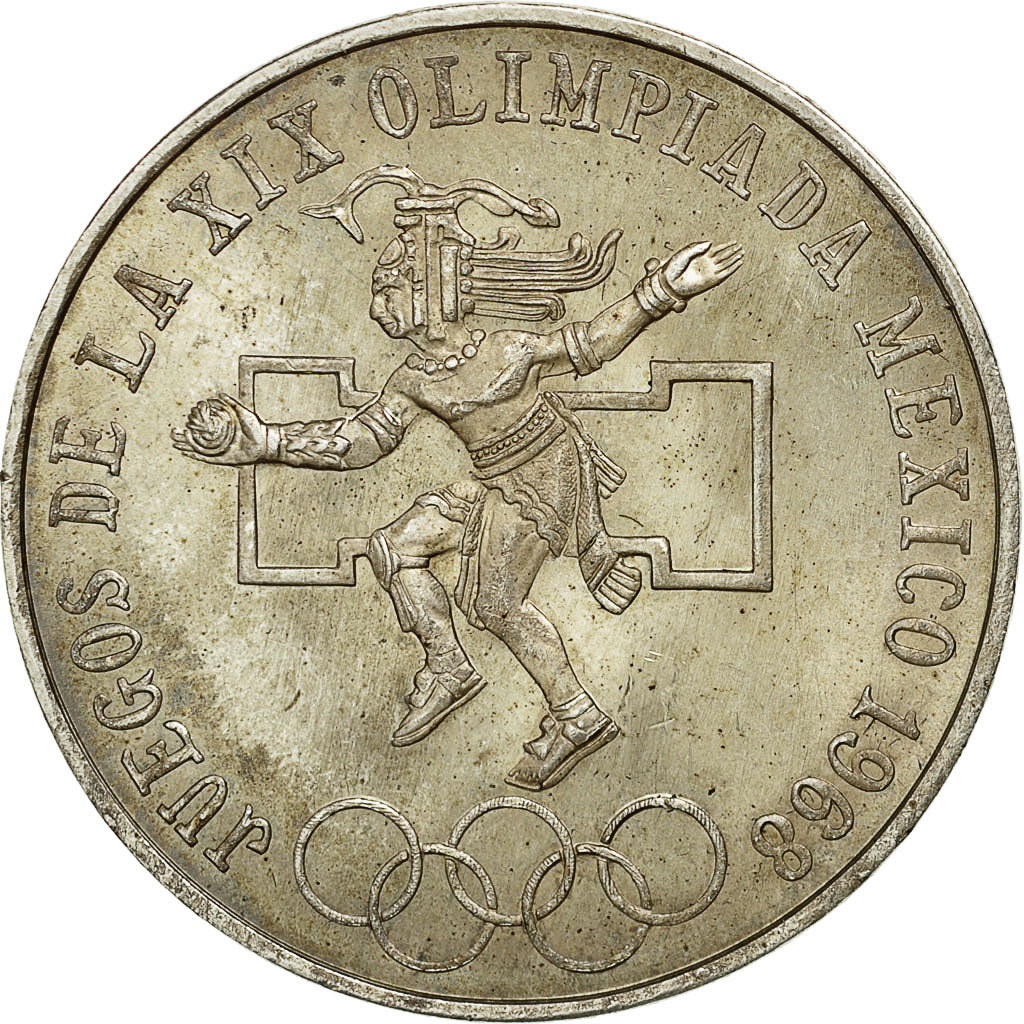 Mexique, 25 Pesos, 1968, Mexico City, TTB+, Argent, KM:479.1