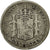 Moneta, Hiszpania, Alfonso XIII, Peseta, 1894, Valencia, VF(30-35), Srebro
