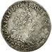 France, Louis XIV, 5 Sols aux insignes,1/16 ECU,1702,Rouen,VF(30-35), KM 337.3