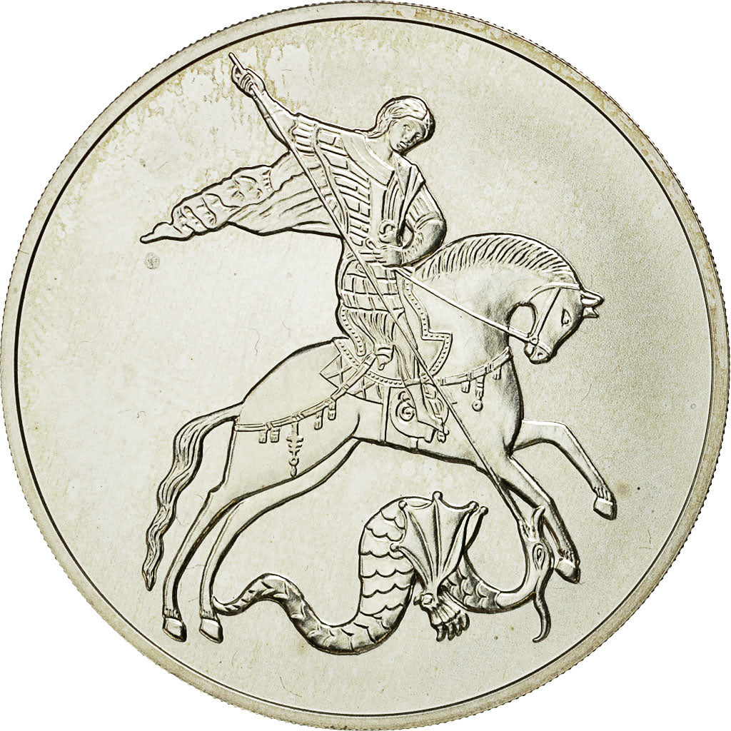 Coin, Russia, 3 Roubles, 2010, St. Petersburg, MS(65-70), Silver