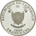 Cameroon, 1000 Francs, 2012, MS(65-70), Silver