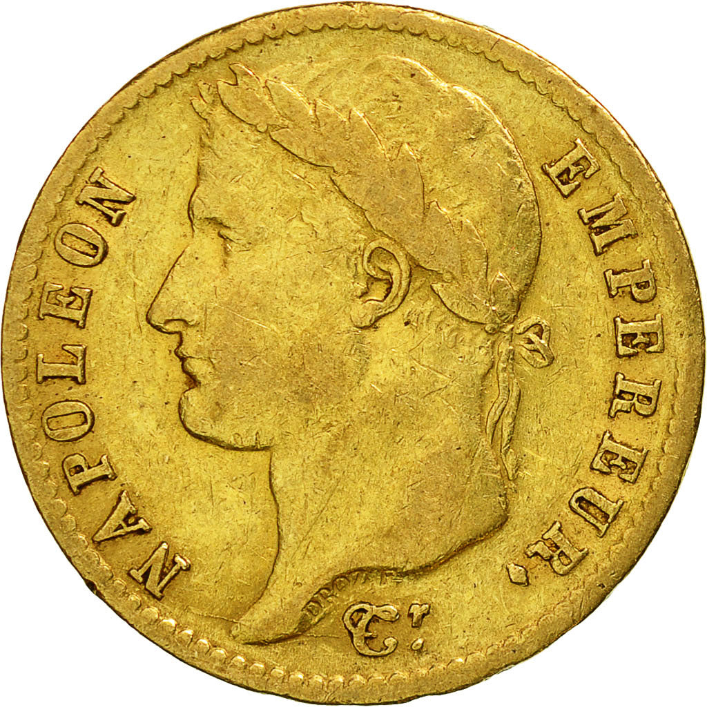 Coin, France, Napoléon I, 20 Francs, 1811, Paris, EF(40-45), Gold, KM:695.1
