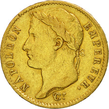 France, Napoléon I, 20 Francs, 1808, Paris, EF(40-45), Gold, KM:687.1