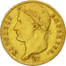 France, Napoléon I, 20 Francs, 1808, Paris, EF(40-45), Gold, KM:687.1