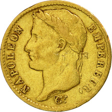 Moneta, Francia, Napoléon I, 20 Francs, 1808, Paris, BB, Oro, KM:687.1
