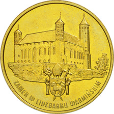 Coin, Poland, 2 Zlote, 1996, MS(63), Brass, KM:313