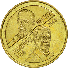Poland, 2 Zlote, 1996, MS(63), Brass, KM:315
